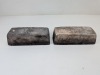 (2) Silver Ingot Scrap Bars - ATW 5,800g - 3