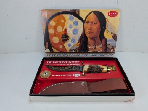 Chief Crazy Horse Commemorative Knife
