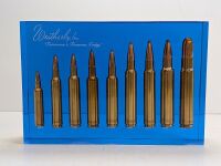 Weatherby "Tomorrow's Firearms Today" Cartridge Display