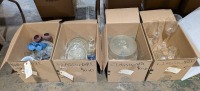 (4) Ctns Glassware
