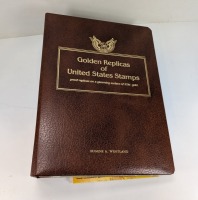 Golden Replicas of United States Stamps