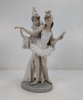 LLADRO Clown & Dancer Statue