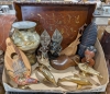 Wooden Decor, Metal Dolphin Figures, & More - 2