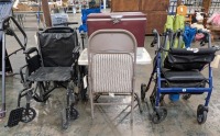 Wheelchair, Walker, Folding Chair, & More