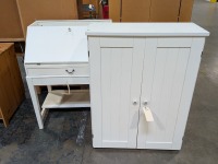 Hutch Secretary Desk