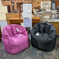 "Big Joe" Lounge Chairs & Bookcase