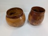 (2) Wooden Bowls - 4