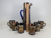 Carnival Pitcher & (6) Mugs/Glasses - 2