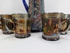 Carnival Pitcher & (6) Mugs/Glasses - 3