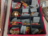 Gold-Tone Christmas Ornaments