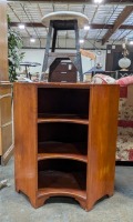Corner Bookcase & Stool