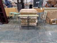 Metal Stands, Shelf, Ottoman & More