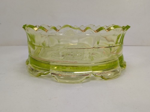 Uranium Glass Bowl