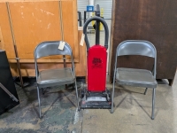 Dirt Devil Vacuum & Folding Chairs