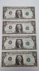 Uncut $1 Bill 4-Sheet - 2
