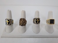 (4) Costume Rings