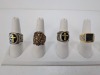(4) Costume Rings