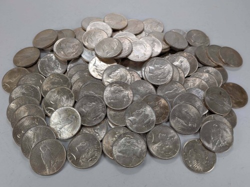 (110) U.S. 1922 Silver Peace Dollars