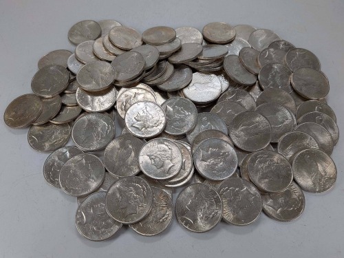 (110) U.S. 1922 Silver Peace Dollars