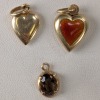 (3) 14K Yellow Gold Pendants/Charms - 3