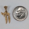 14K Yellow Gold "Chai" Pendant - 5
