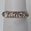 14K Yellow Gold (5) Diamond Ring - 3