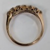 14K Yellow Gold (5) Diamond Ring - 5
