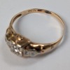 14K Yellow Gold Diamond Ring - 4