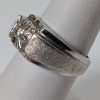 14K White Gold Diamond Ring - 4
