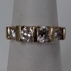 14K Yellow Gold Ring w/ Clear Stone - 3