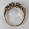 14K Yellow Gold Ring w/ Clear Stone - 5