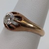 14K Yellow Gold Diamond Ring - 2