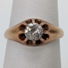 14K Yellow Gold Diamond Ring - 3