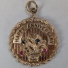 14K Yellow Gold "Happy Anniversary" Pendant