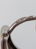 14K White Gold Hoop Earrings - 5