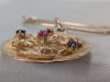 14K Yellow Gold Pin - 3