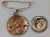 14K Yellow Gold Pin - 6