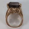 14K Yellow Gold Quartz Ring - 4