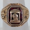 10K Yellow Gold John Adams High Class Ring - 3