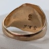 10K Yellow Gold John Adams High Class Ring - 5