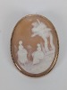 14K Yellow Gold Ring Mount, Cameo, & Pendant - 2