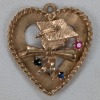 14K Yellow Gold Graduate Pendant
