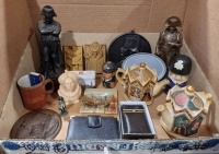 Tea Pots, Vintage Cigarette Case, Figuines, & Other Collectibles