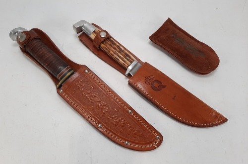 (2) Knives & Knife Stone
