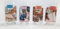 (4) Vintage Return of The Jedi Burger King Coca-Cola Glasses