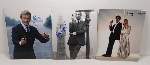 (3) James Bond Actors Photos