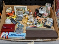 Disney Figurines, Vintage Cameras, Belt Buckles, & More