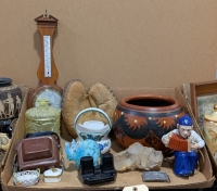 Vintage Camera, Barometer, & Other Collectibles