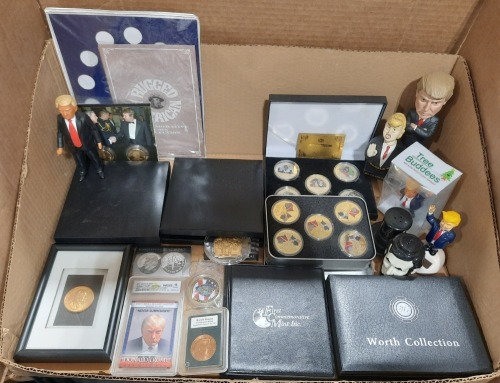 Assorted Commemorative US Presidential Coins & More