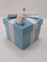 Porcelain Trinket Box Marked "Tiffany & Co."